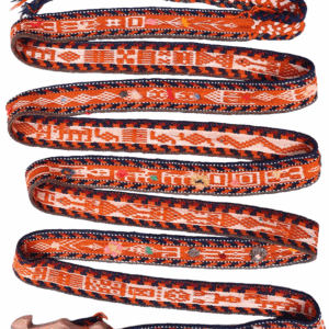 Banda o malband Qashqai semi antigua, Irán. 600x6 cms