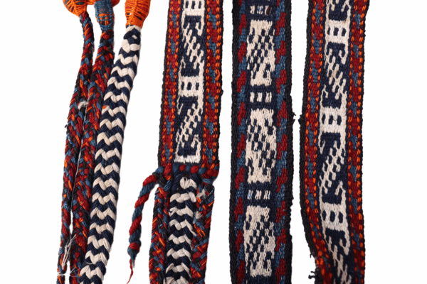 Banda o malband Qashqai antigua, Irán. 500x6 cms - Imagen 3