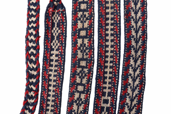 Antique Qashqai band or malband from Iran. 520x6 cms - Image 3