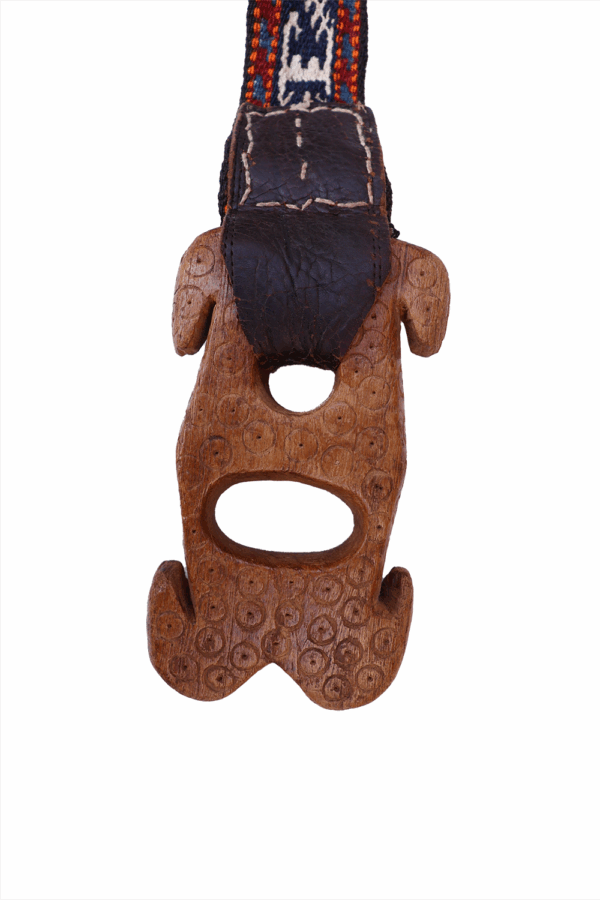 Banda o malband Qashqai antigua, Irán. 500x6 cms - Imagen 5