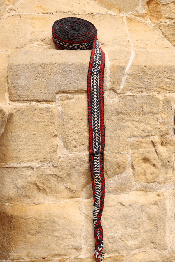Semi-antique Bakhtiari malband from Iran. 820x8 cms - Image 6