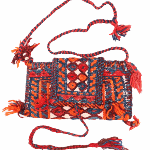 Porta libro o chanteh semi antiguo Bakhtiari, Irán. 24x24 cms