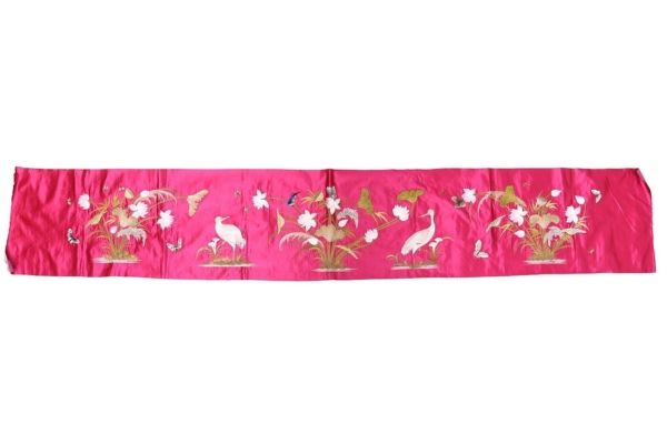 Semi-antique Obi or belt  from Japan. 213x36 cms