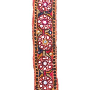 Bordado antiguo Baluch, Afganistán. 31x6 cms