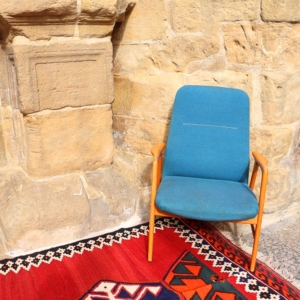 Kilim vintage Qashqai, Irán. 252x138 cms