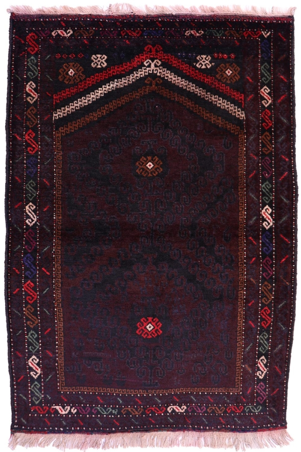 Semi-antique Baluch rug from Herat, Afghanistan. 128x87 cms - Image 2