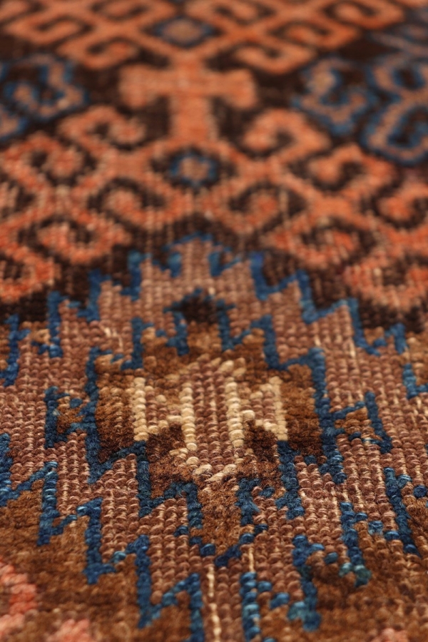 Alfombra antigua Mushwani Baluch, Afganistán. 147x85 cms - Imagen 3