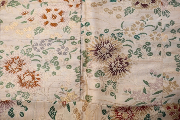 Antique Kesa monks robe from Japan. Dated 1888, Meiji period. 183x117 cms - Image 4