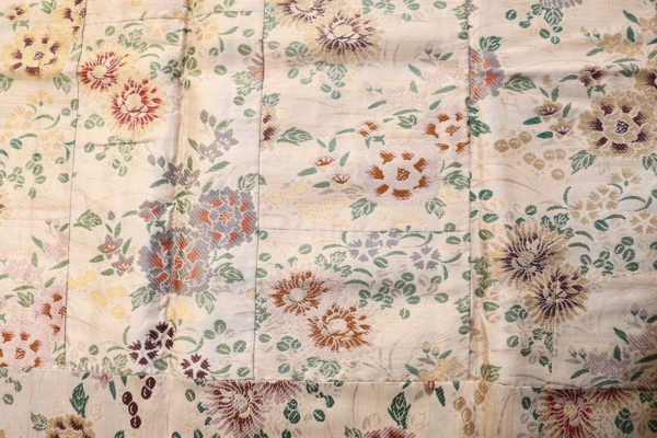 Antique Kesa monks robe from Japan. Dated 1888, Meiji period. 183x117 cms - Image 5