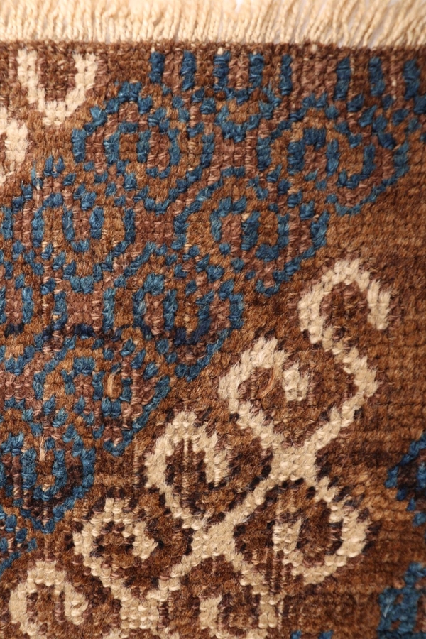 Alfombra antigua Mushwani Baluch, Afganistán. 147x85 cms - Imagen 5