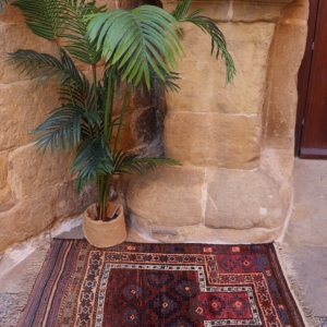 Antique Mushwani Baluch rug from Afghanistan. 132x88 cms