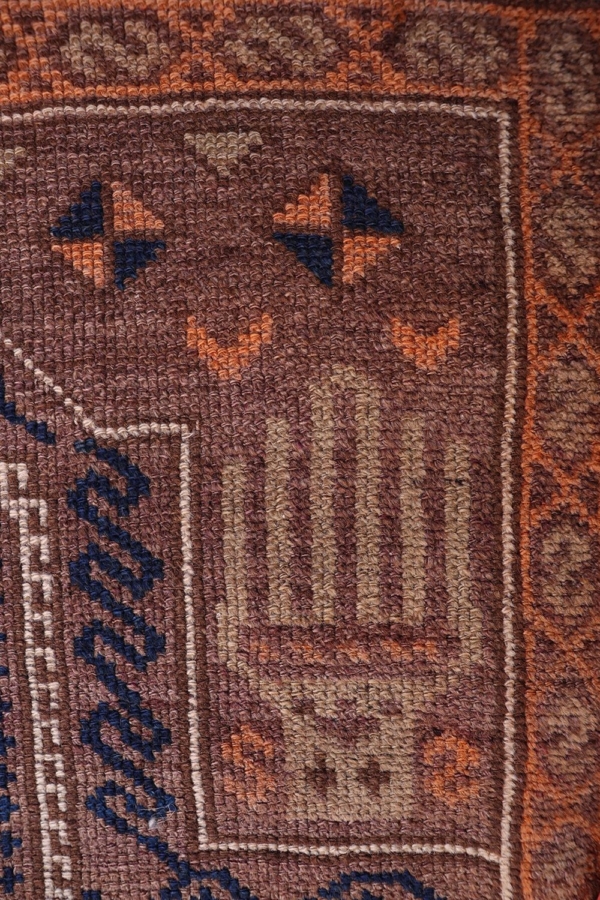 Antique Adreskand Baluch from Afghanistan. 127x70 cms - Image 5