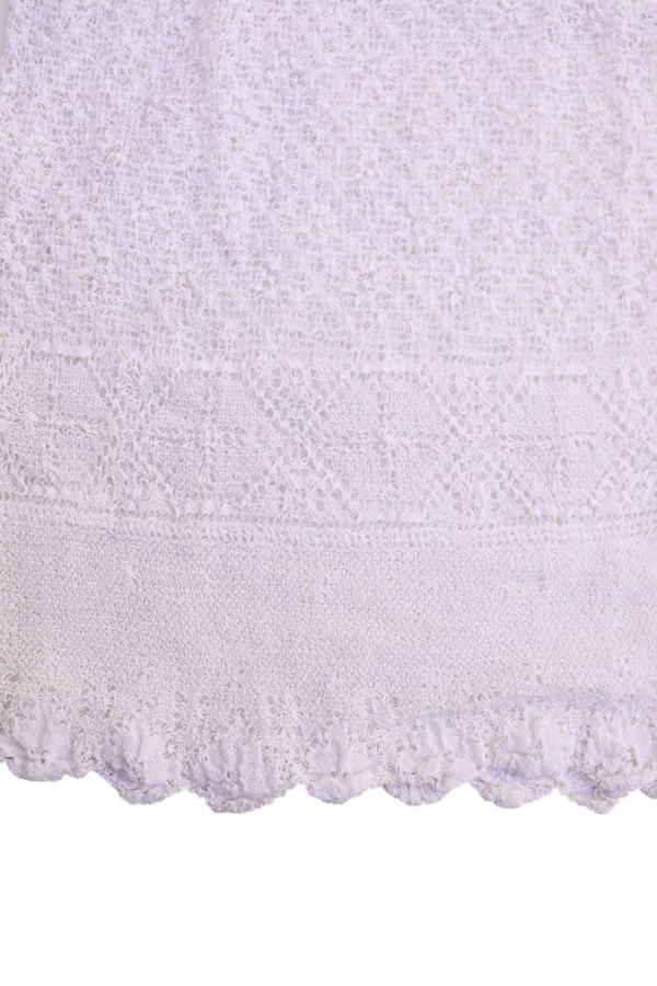 Antique Navarran "Alba" eclesiastican dress from Spain. 205x135 cms - Image 5