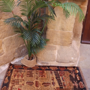 Vintage Baluch war rug from Afghanistan. 140x90 cms