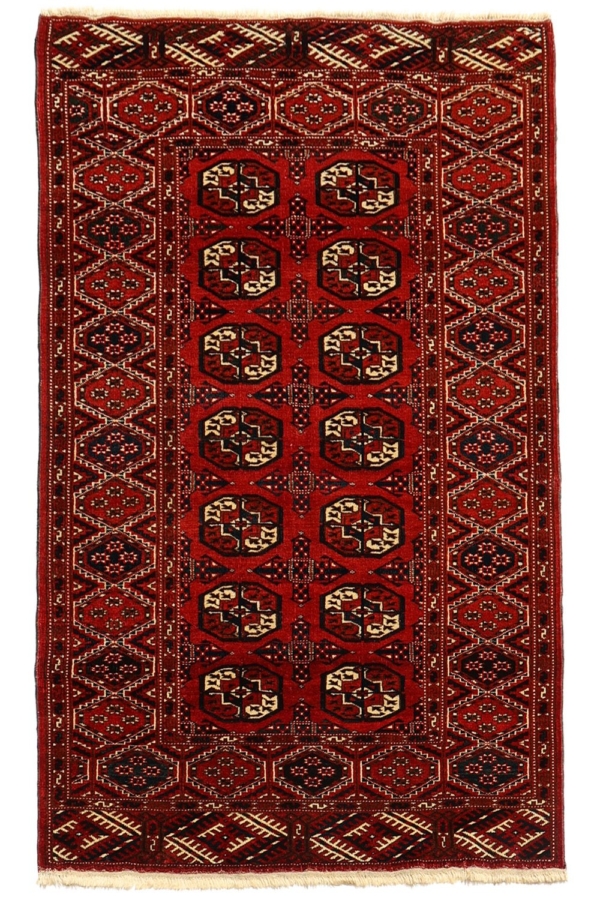 Antique Muri Turkman rug from Turkmenistan. 172x108 cms - Image 2