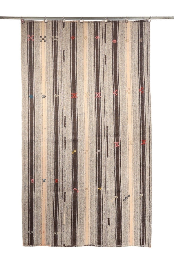 Semi-antique Kuccuklu kilim from Turkey. 252x143 cms