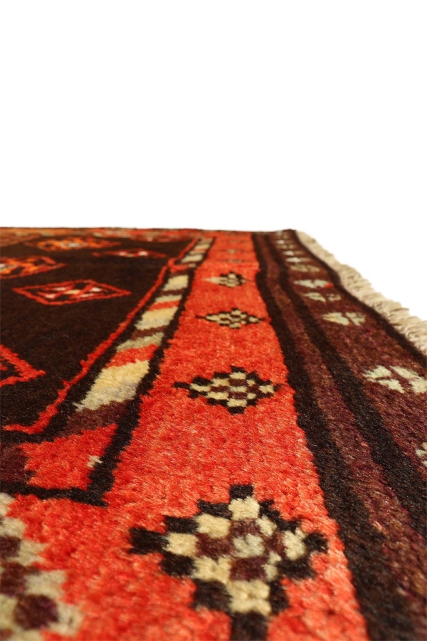 Alfombra semi antigua Baluch, Afganistán. 172x126 cms - Imagen 4