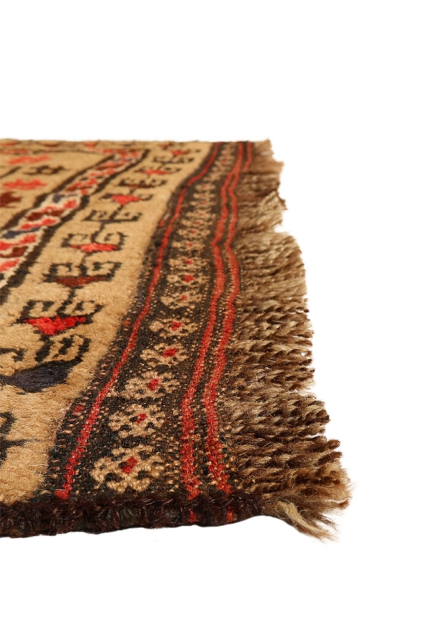 Vintage Baluch rug from Afghanistan. 197x98 cms - Image 4