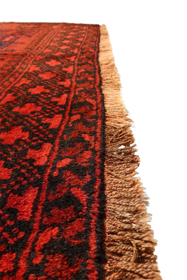Alfombra antigua Ersari Turcomana, Afganistán. 187x133 cms - Imagen 5