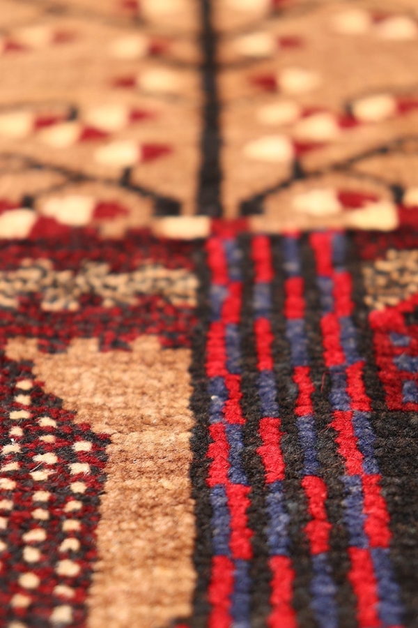 Alfombra vintage Baluch, Afganistán. 146x88 cms - Imagen 3
