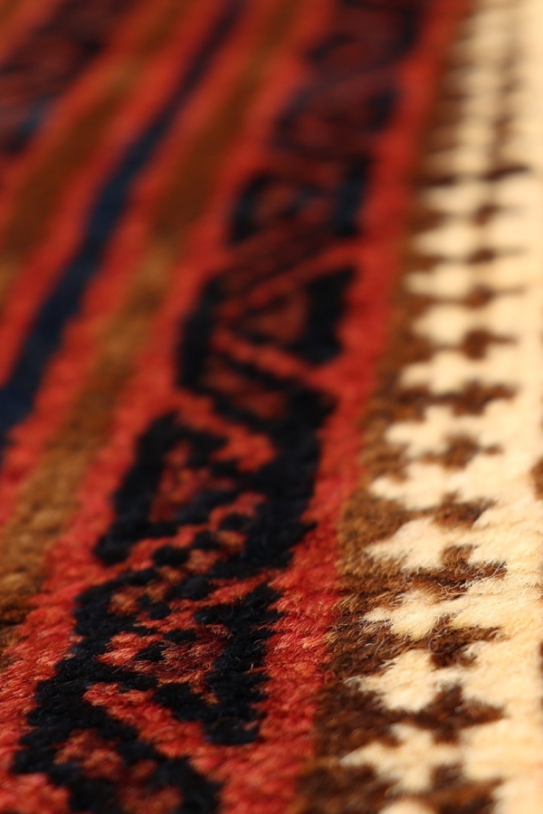 Alfombra antigua Adreskand Baluch, Afganistán. 120x90 cms - Imagen 3