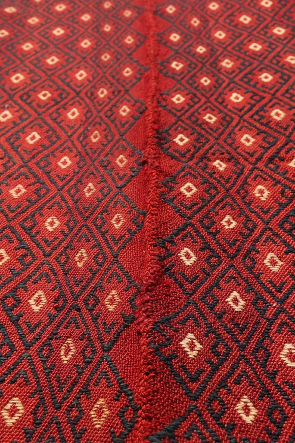 Kilim semi antiguo Qashqai, Irán. 255x126 cms - Imagen 3