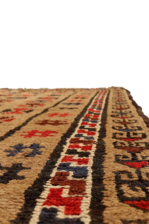 Vintage Baluch rug from Afghanistan. 197x98 cms - Image 5
