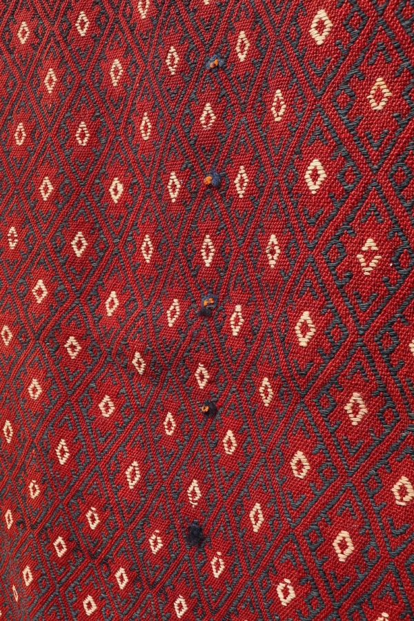 Kilim semi antiguo Qashqai, Irán. 255x126 cms - Imagen 4