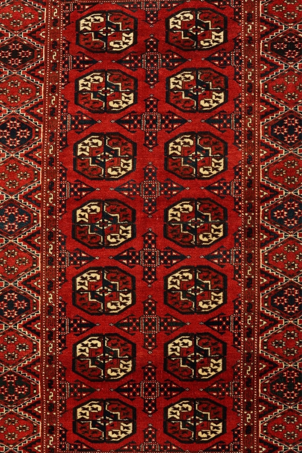Antique Muri Turkman rug from Turkmenistan. 172x108 cms - Image 6