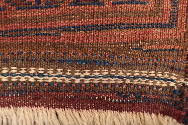 Alfombra antigua Adreskand Baluch, Afganistán. 120x90 cms - Imagen 5