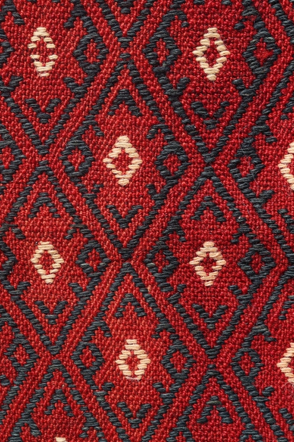Kilim semi antiguo Qashqai, Irán. 255x126 cms - Imagen 5
