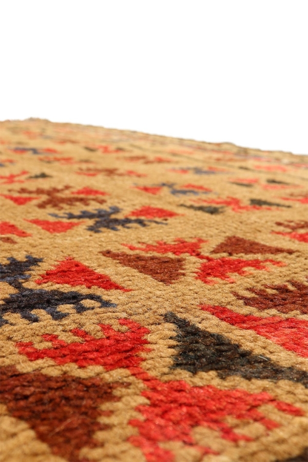 Vintage Baluch rug from Afghanistan. 197x98 cms - Image 7
