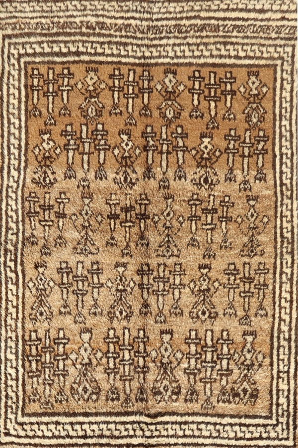 Alfombra semi antigua Baluch, Afganistán. 188x135 cms - Imagen 2