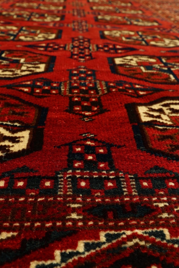Antique Muri Turkman rug from Turkmenistan. 172x108 cms - Image 7