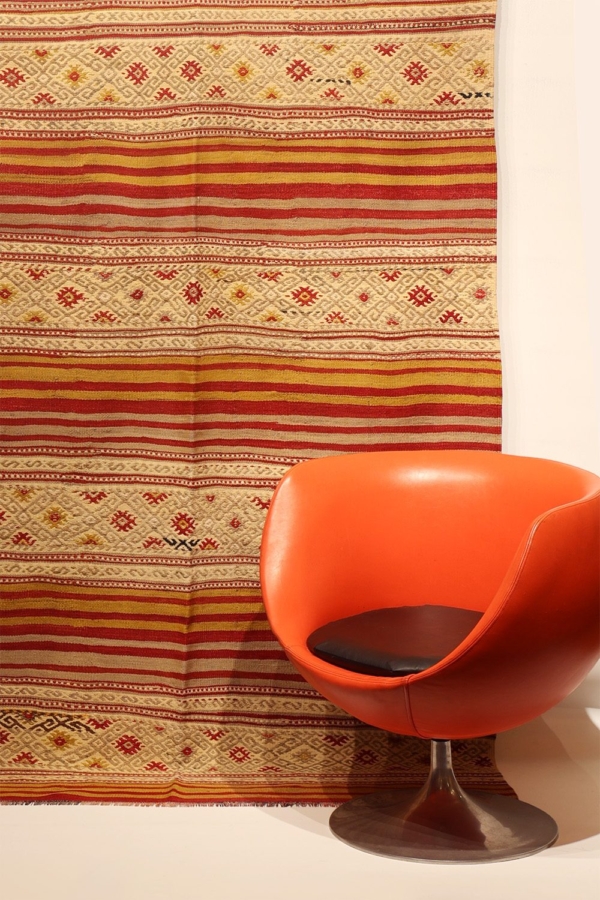 Kilim semi antiguo de Dazkiri, Turquía. 200×143 cms - Imagen 2
