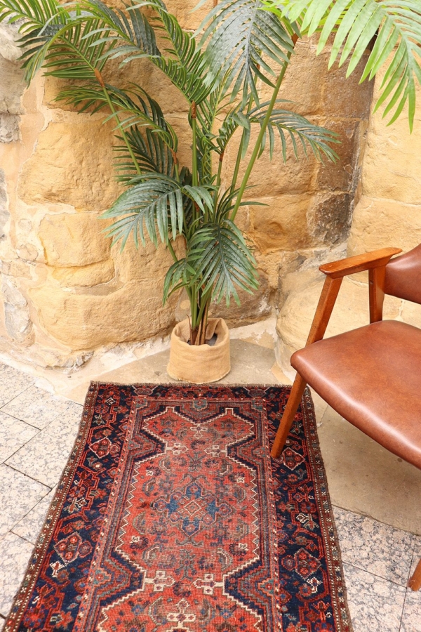Alfombra antigua árabe, Irán. 107x80 cms
