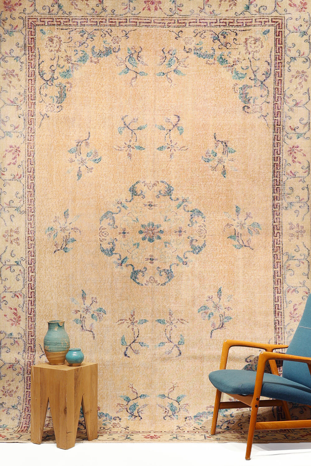 Alfombra vintage de Turquía. 316x206 cms - Imagen 2