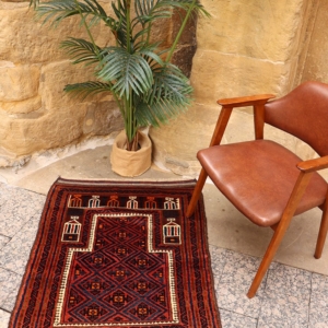 Antique Adreskand Baluch rug from Afghanistan. 120x90 cms