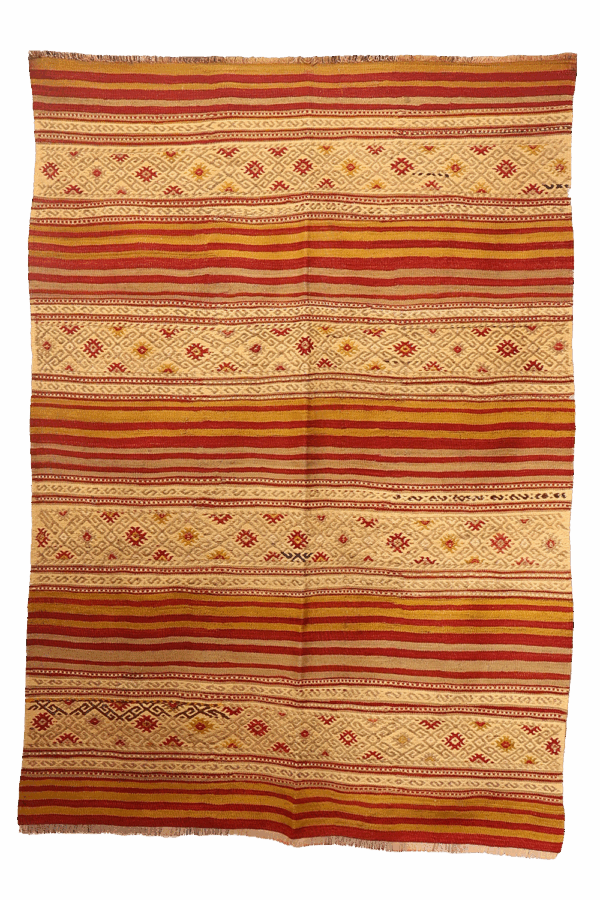 Kilim semi antiguo de Dazkiri, Turquía. 200×143 cms - Imagen 6