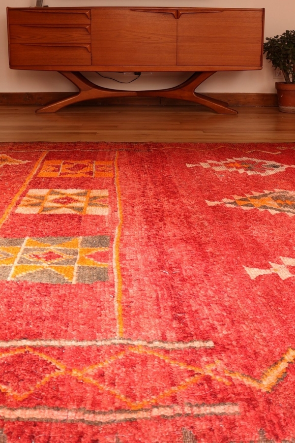 Alfombra vintage de Marruecos. 310x210 cms