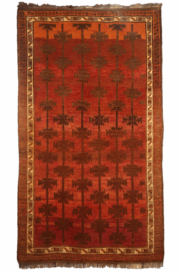 Antique Taimani Baluch rug from Afghanistan. 220x137 cms - Image 2