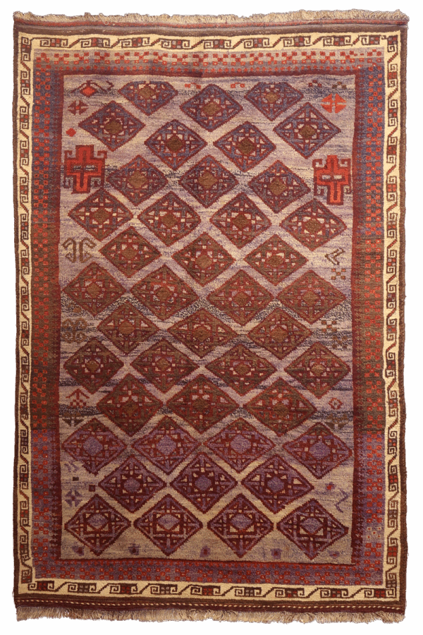 Semi-antique Kohistan Baluch rug from Afghanistan. 218x143 cms - Image 2