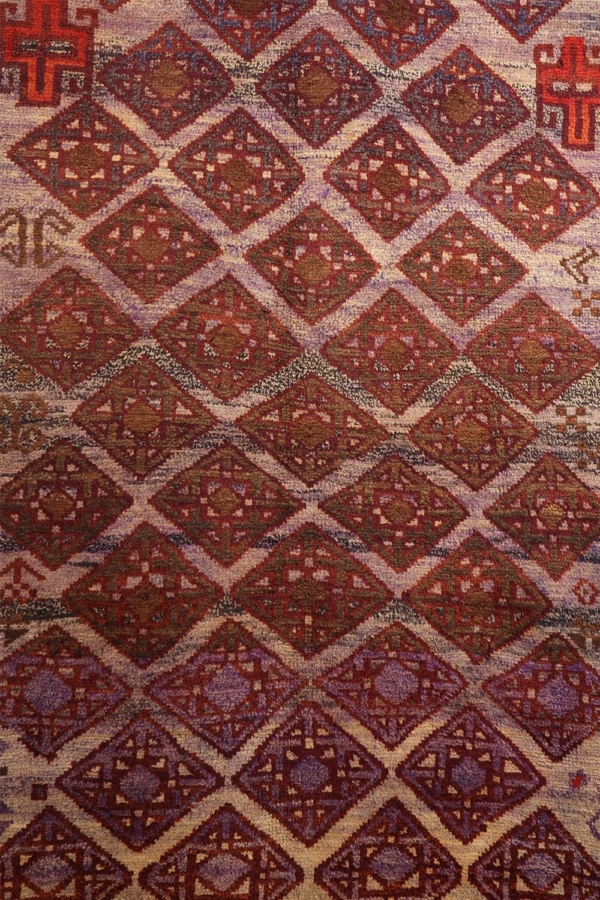 Semi-antique Kohistan Baluch rug from Afghanistan. 218x143 cms - Image 3