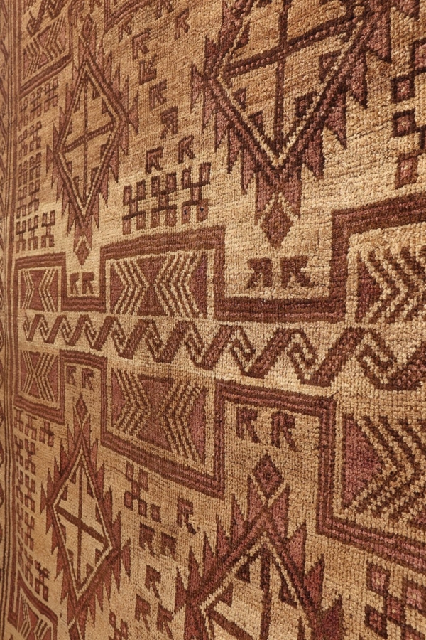 Alfombra antigua Kohistan Baluch, Afganistán. 220x116 cms - Imagen 4