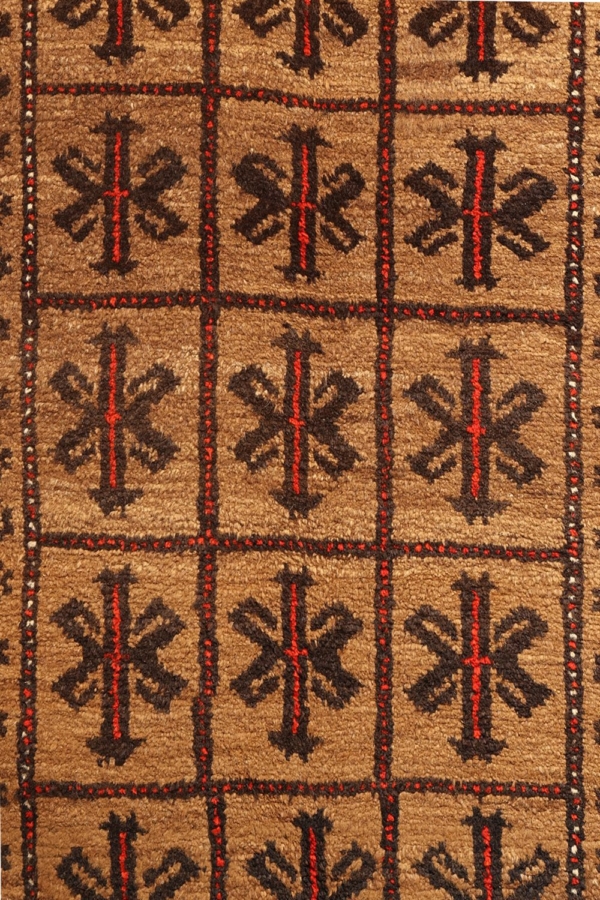 Alfombra semi antigua Baluch, Afganistán. 230x114 cms - Imagen 5