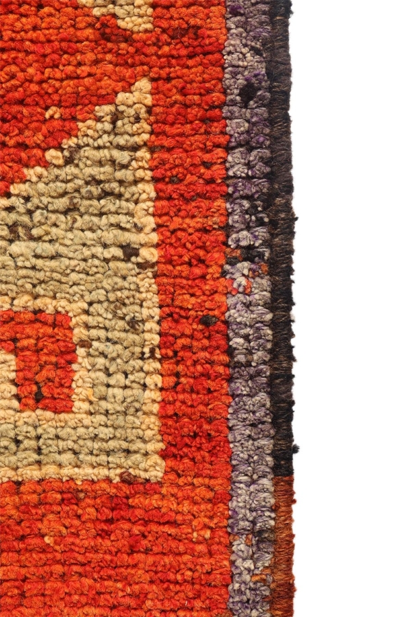 Alfombra vintage Herki Kurda, Irak. 354×97 cms - Imagen 4