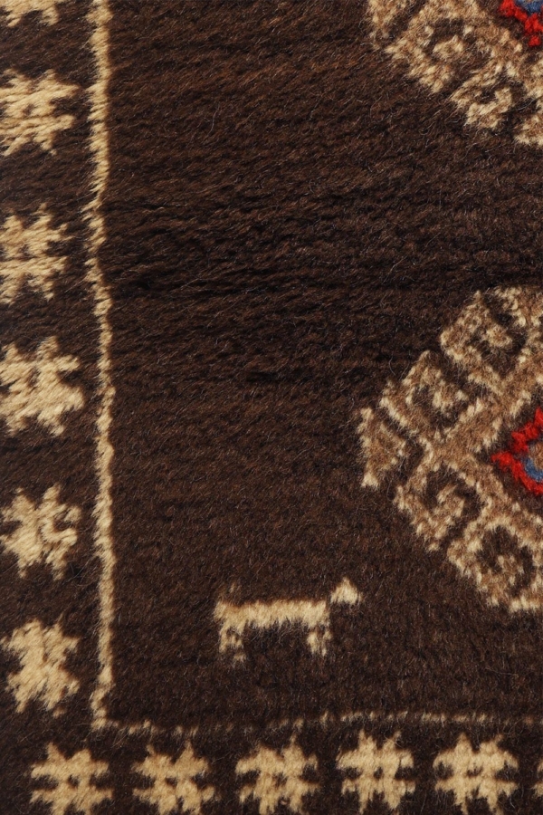 Semi-antique Baluch rug from Afghanistan. 195×70 cms - Image 5