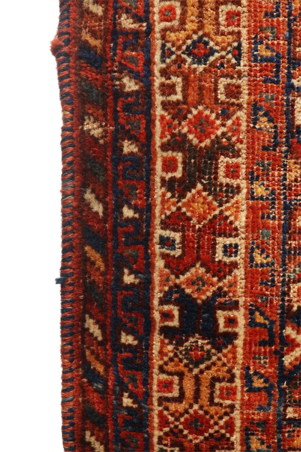 Alfombra antigua árabe, Irán. 263x100 cms - Imagen 4
