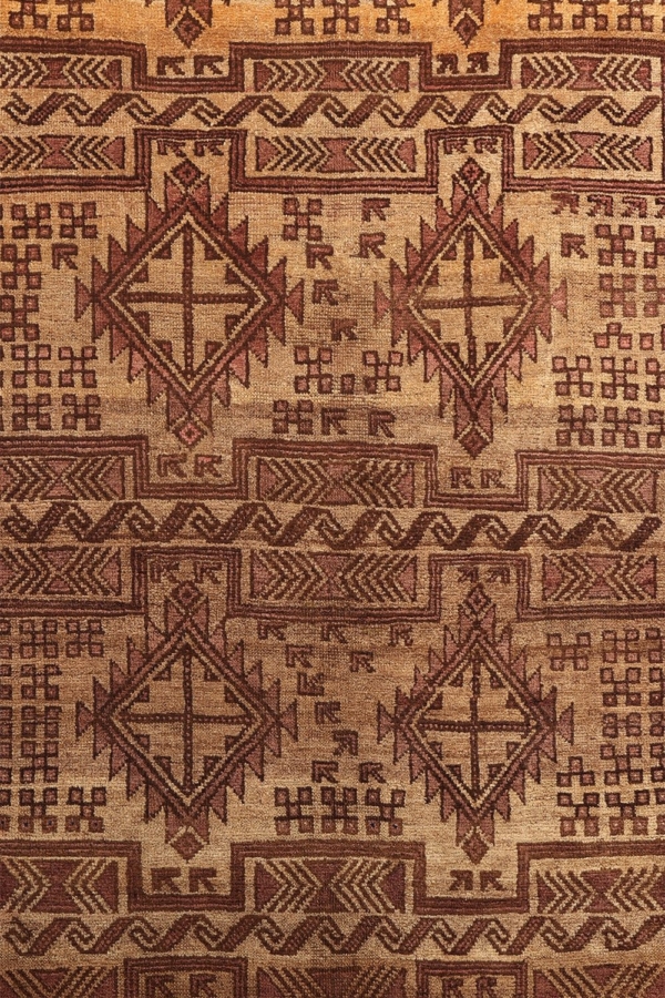Alfombra antigua Kohistan Baluch, Afganistán. 220x116 cms - Imagen 5