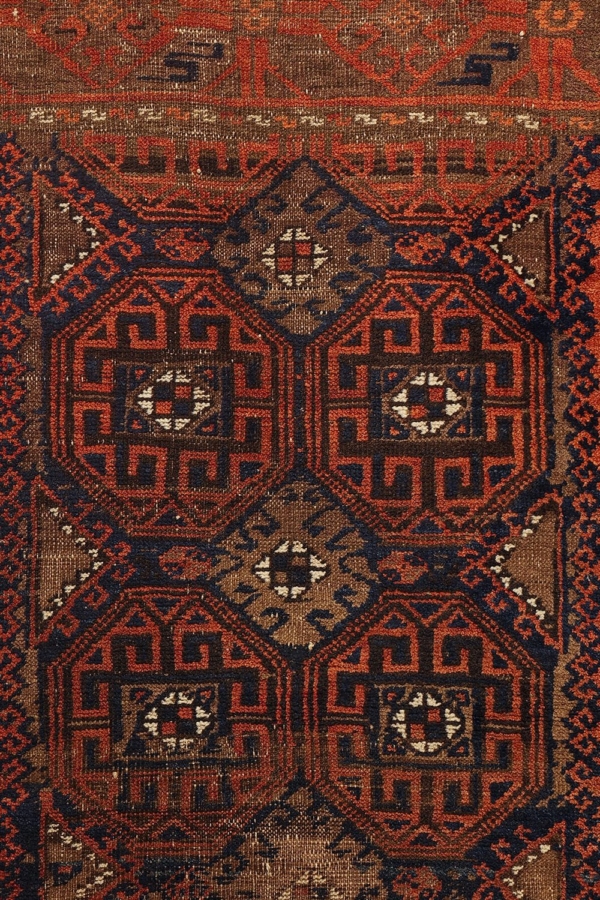 Antique Sistan Serkhat Baluch rug from Afghanistan. 267×105 cms - Image 5